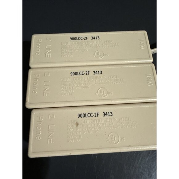 Lot of 3 Suttle 2 Line Conditioner xDSL Phone & 2Wire DSL Filter Phone Line - Picture 7 of 9